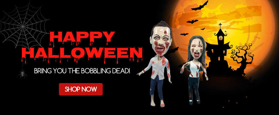 Happy Halloween greeting from YesBobbleheads