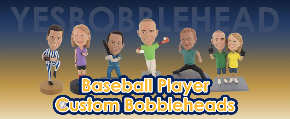 baseball player custom bobbleheads