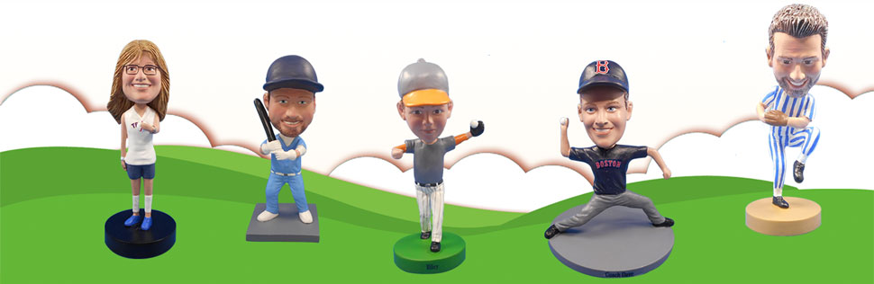 custom baseball player bobbleheads