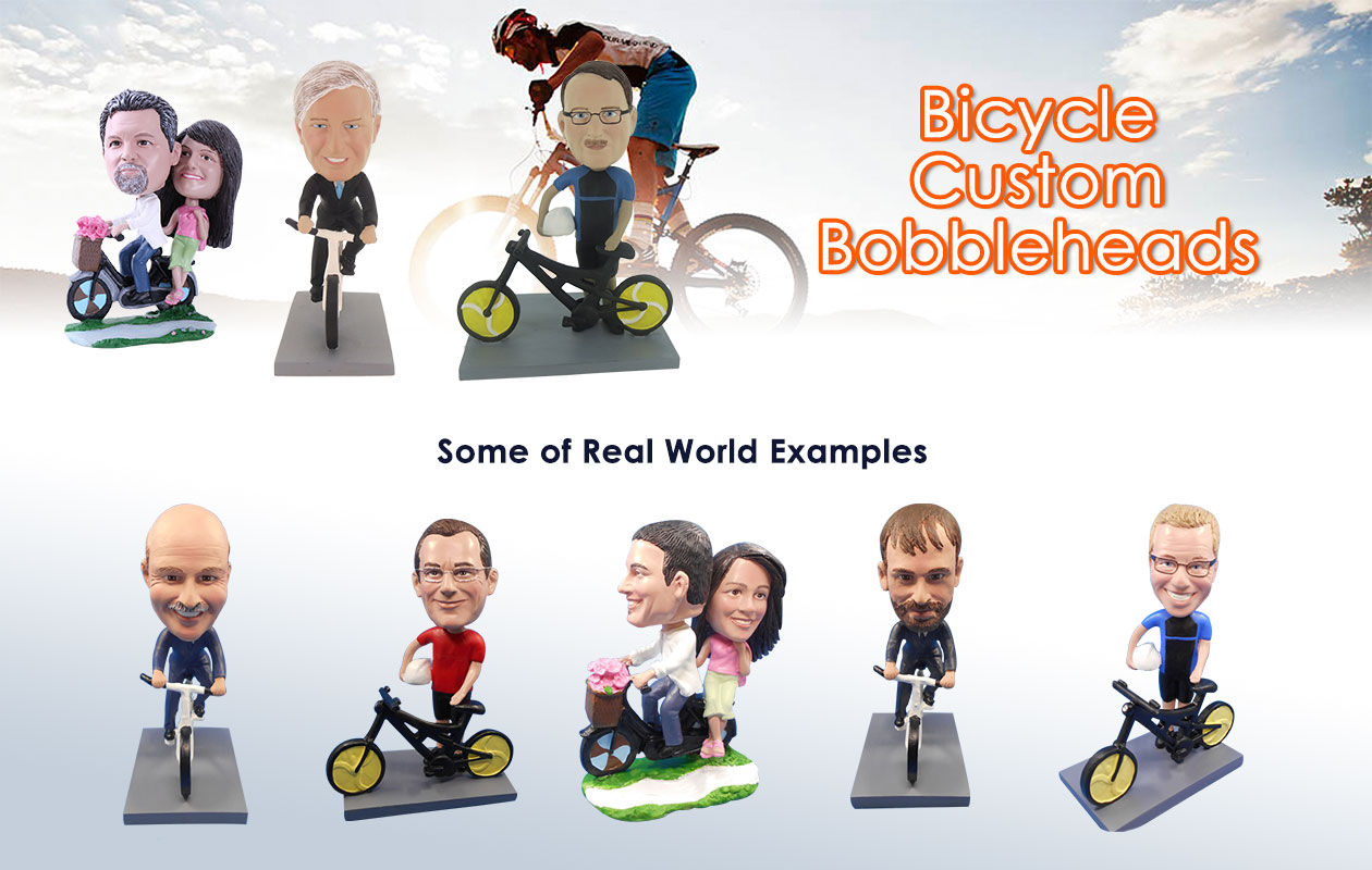 Bicycle Custom Bobbleheads