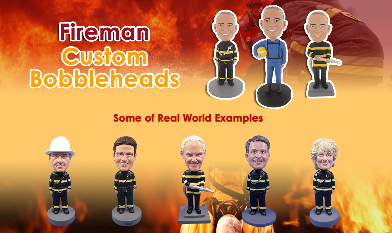 Fireman Custom Bobbleheads