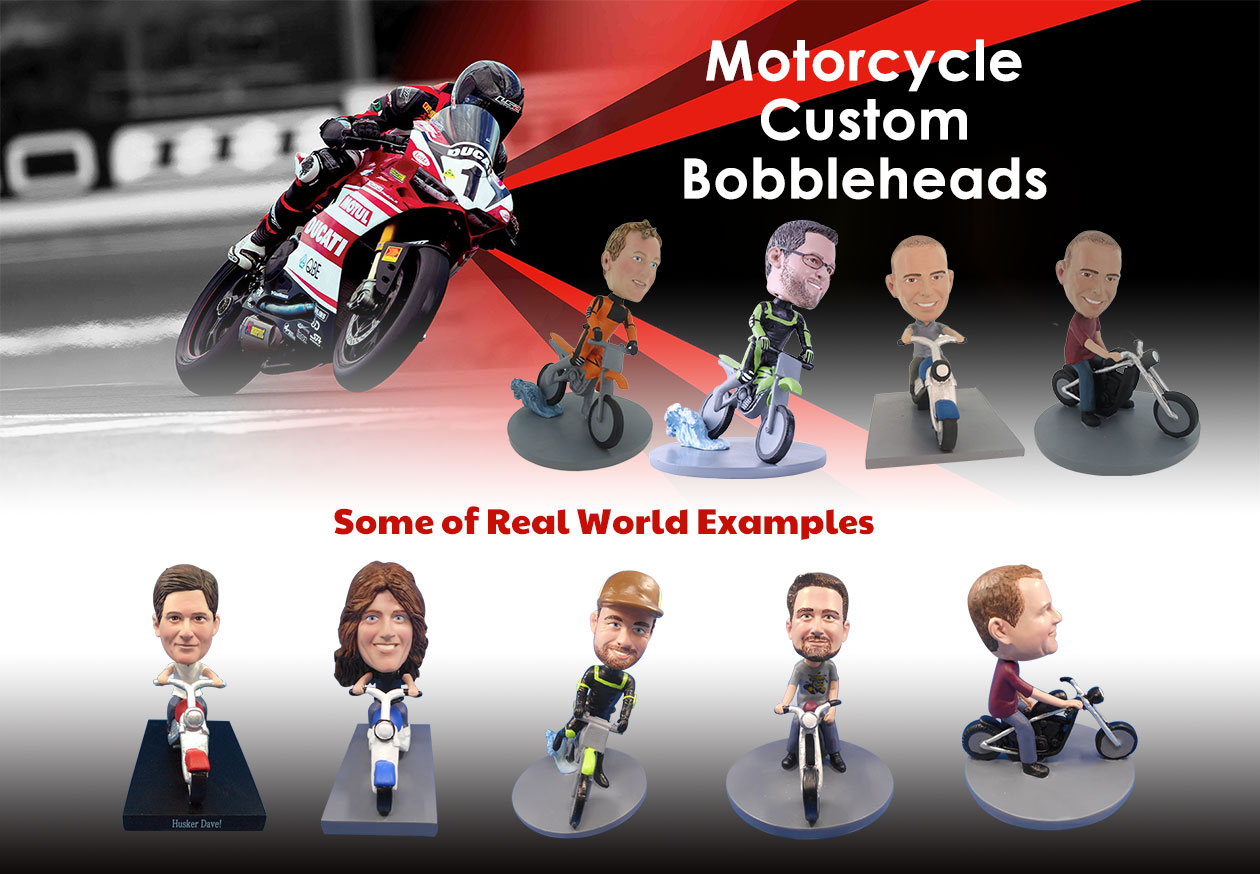 Motorcycle Custom Bobbleheads