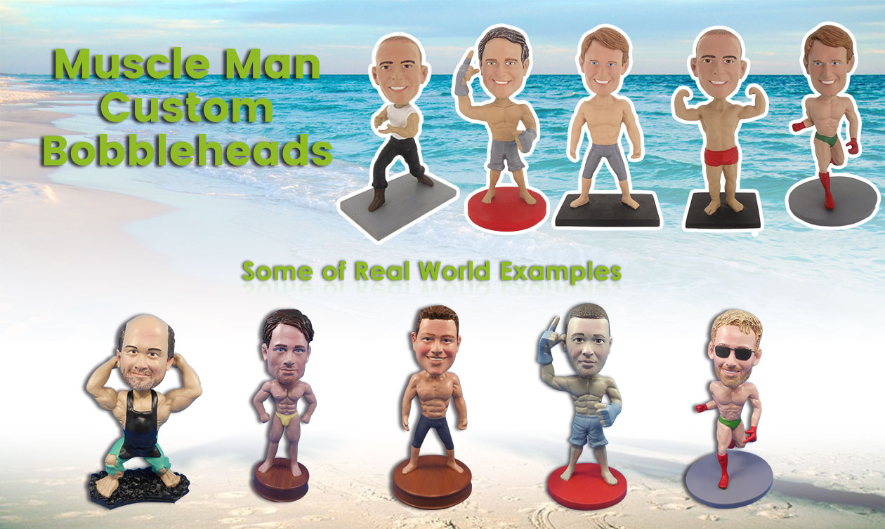 Muscle Man Custom Bobbleheads