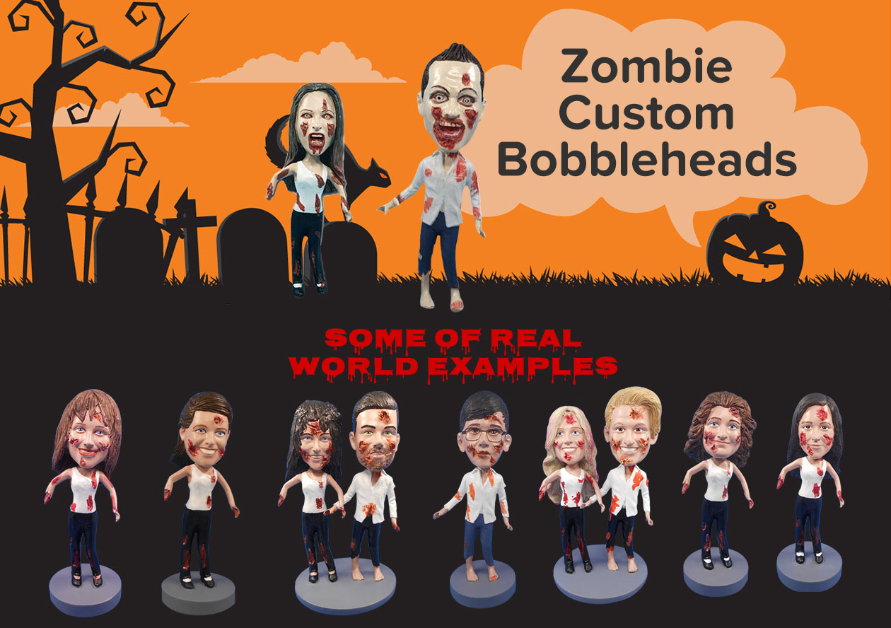 Zombie Custom Bobbleheads