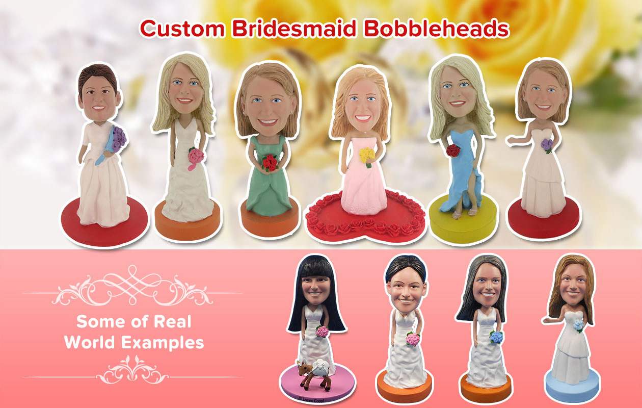 Bridesmaid Custom Bobblehead