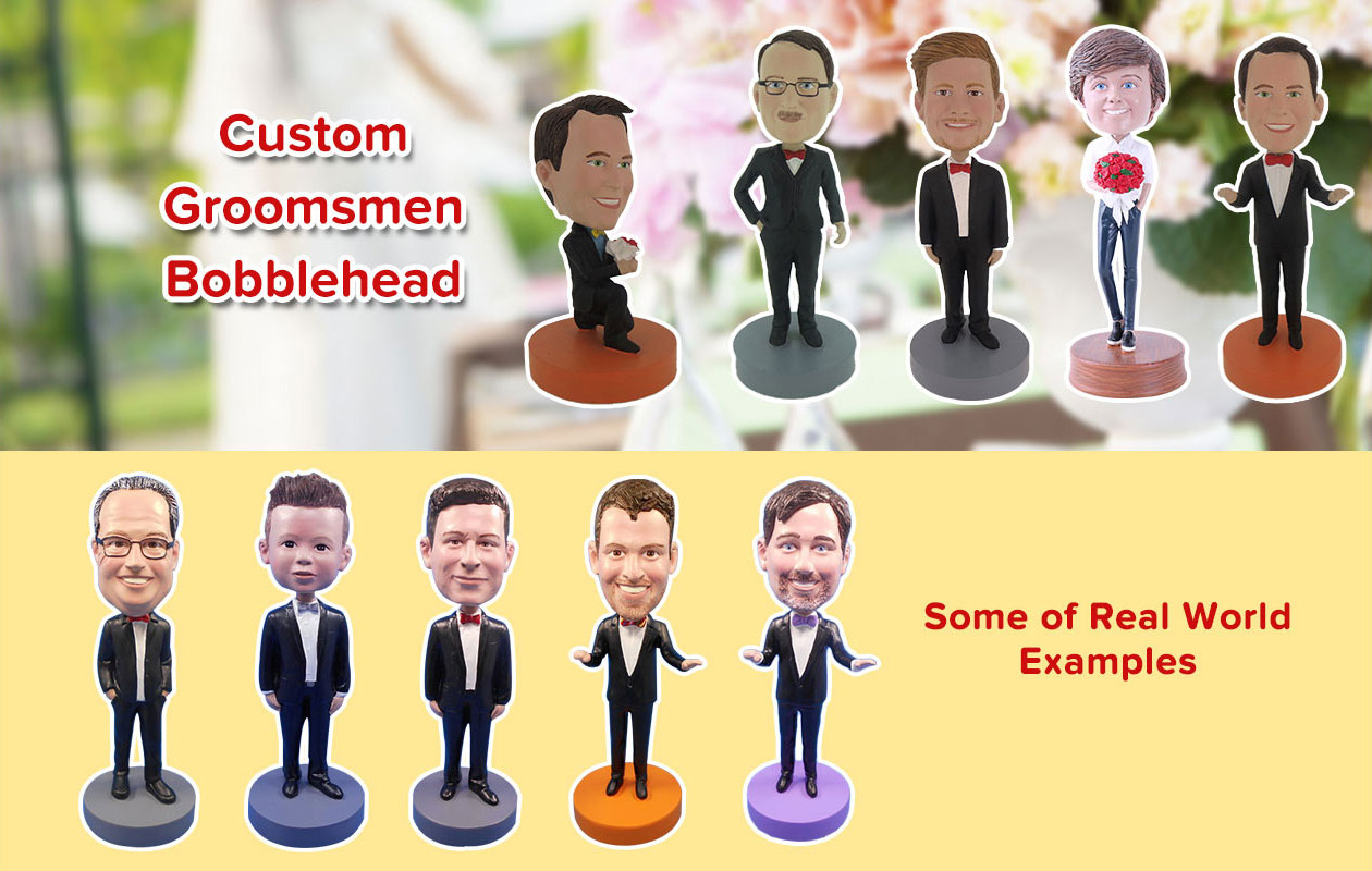 Groomsmen Custom Bobblehead