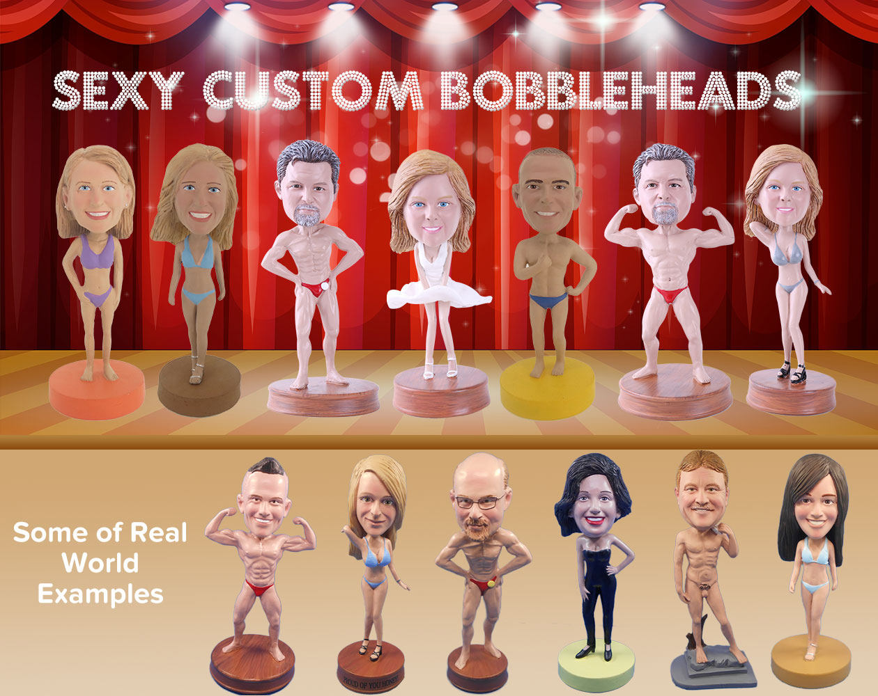 Sexy Custom Bobbleheads