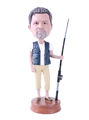 Fishing Man Custom Bobbleheads