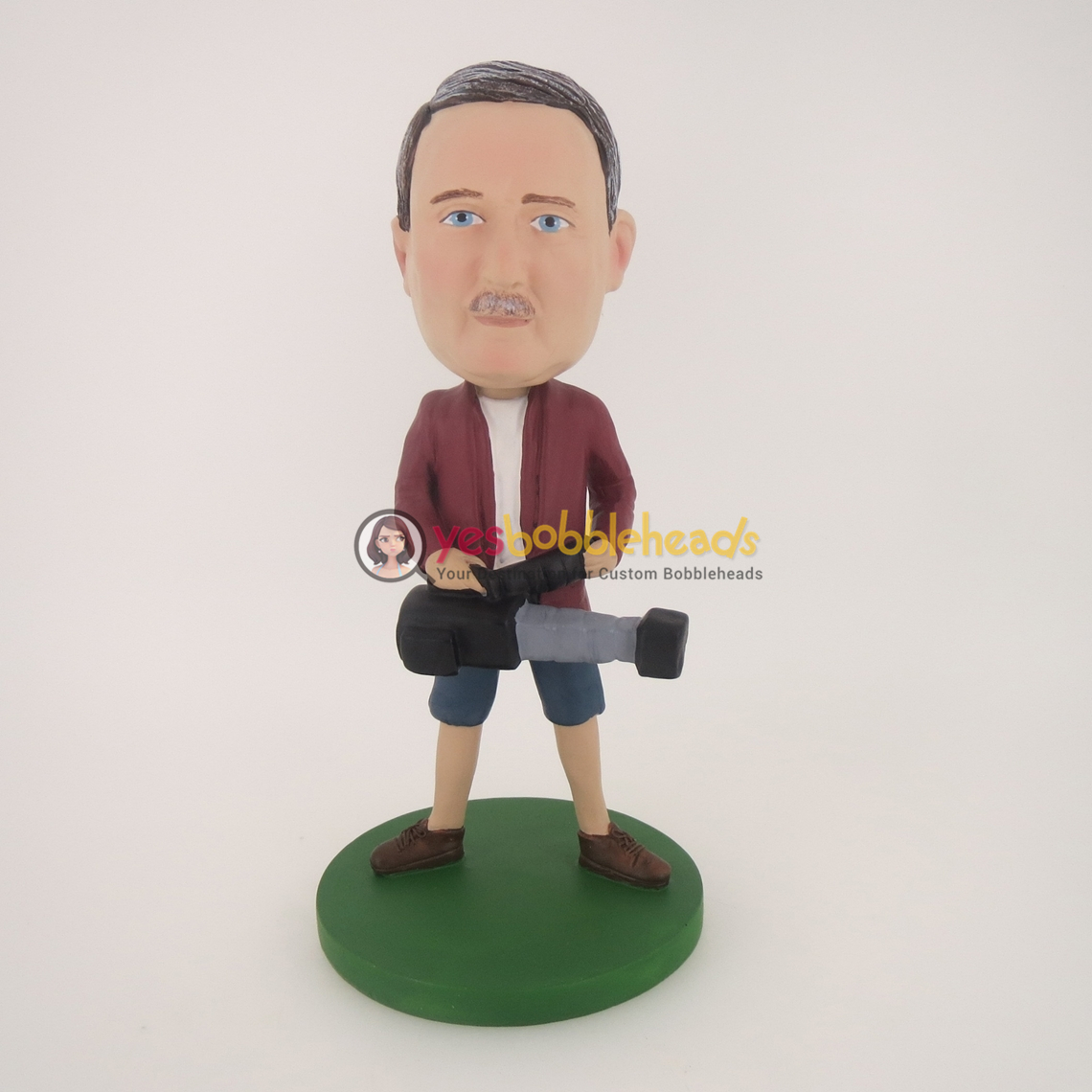 Picture of Custom Bobblehead Doll: Male Photographer