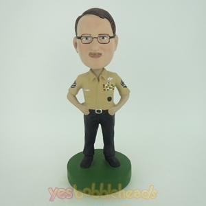 Picture of Custom Bobblehead Doll: Male Police Officer
