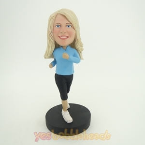 Picture of Custom Bobblehead Doll: Jogging Woman