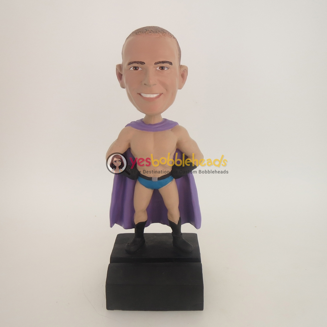 Picture of Custom Bobblehead Doll: Purple Cloak Man