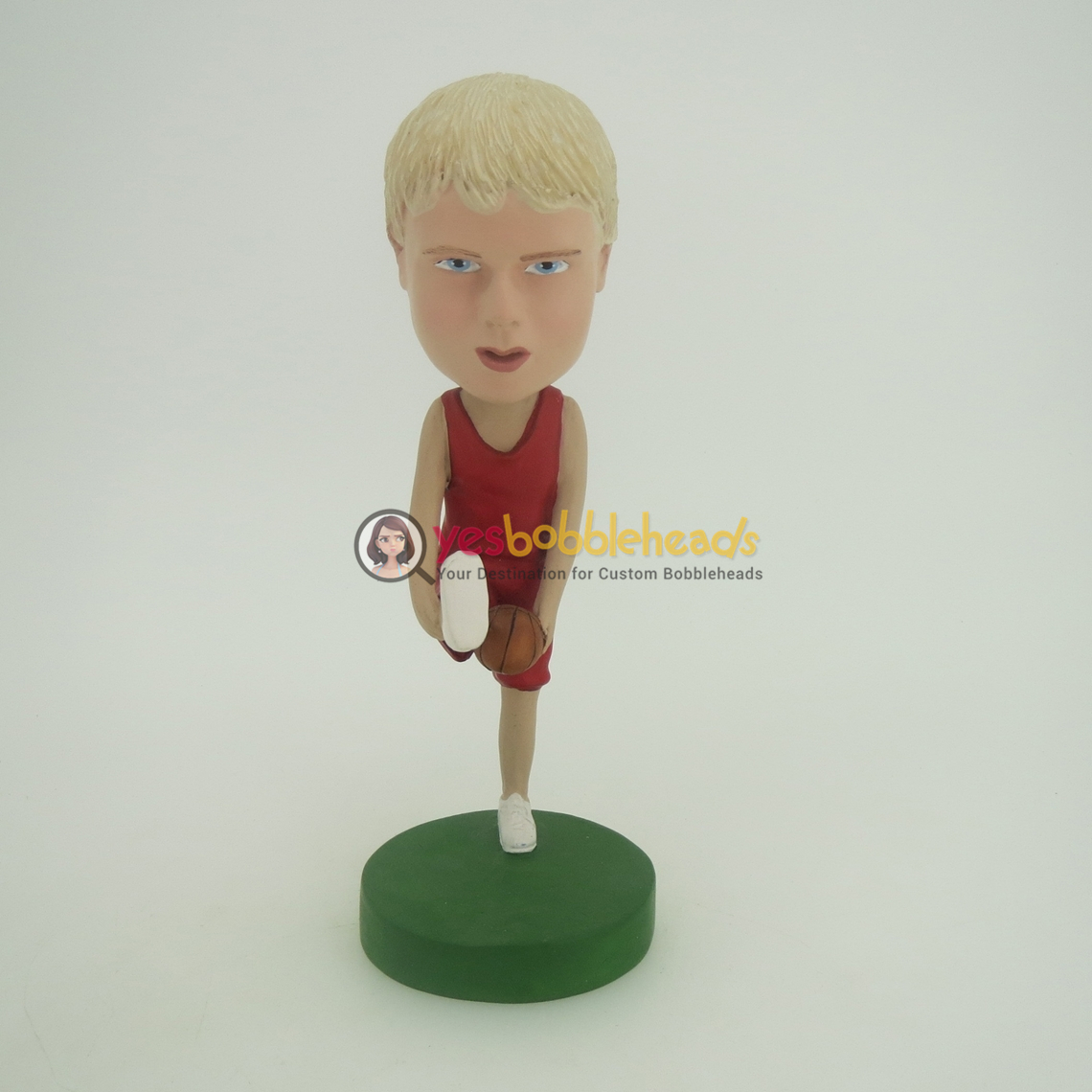Picture of Custom Bobblehead Doll: Trick Basketball Player Man