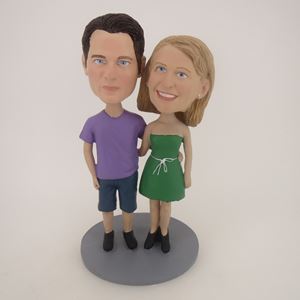 custom couple bobbleheads