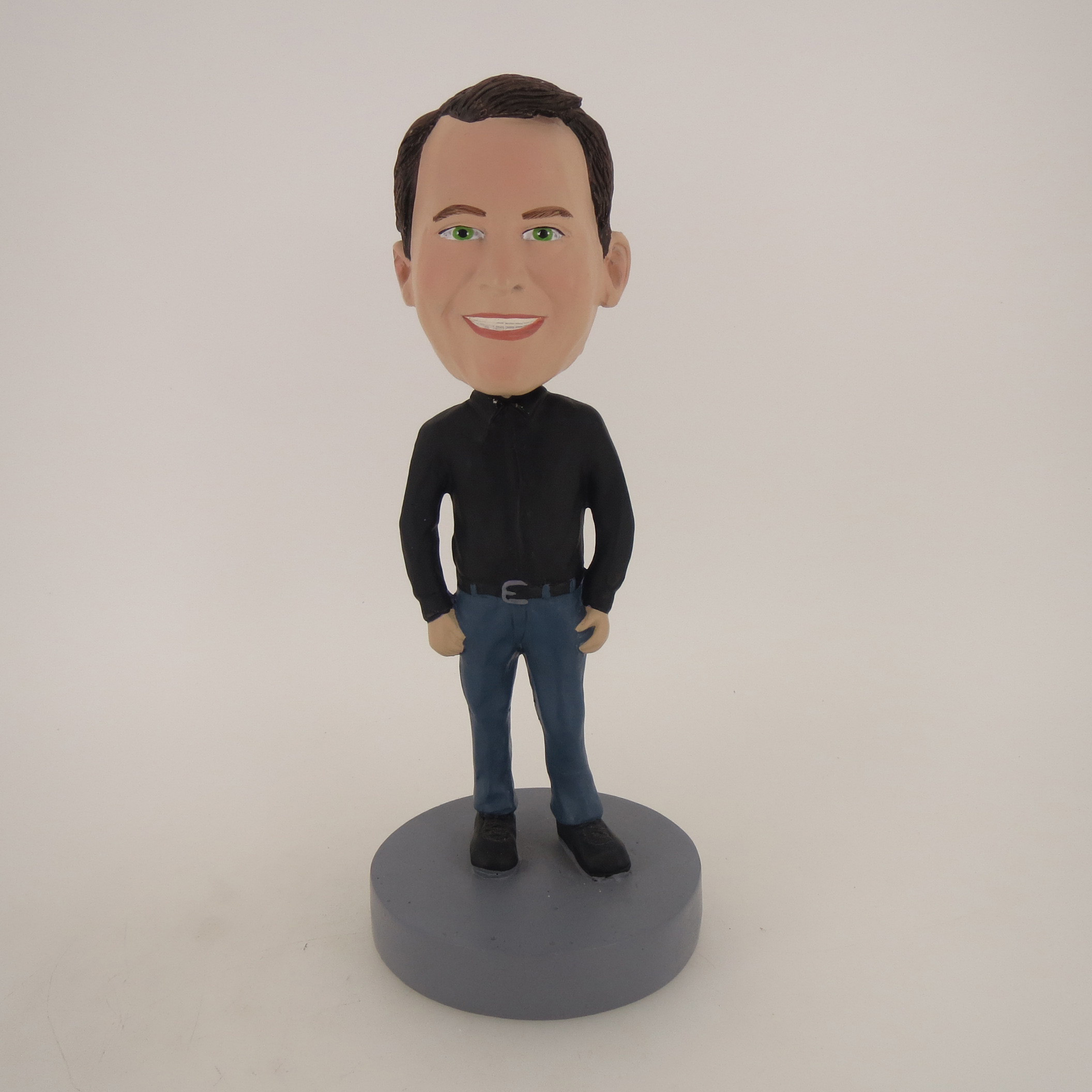 black bobble head dolls