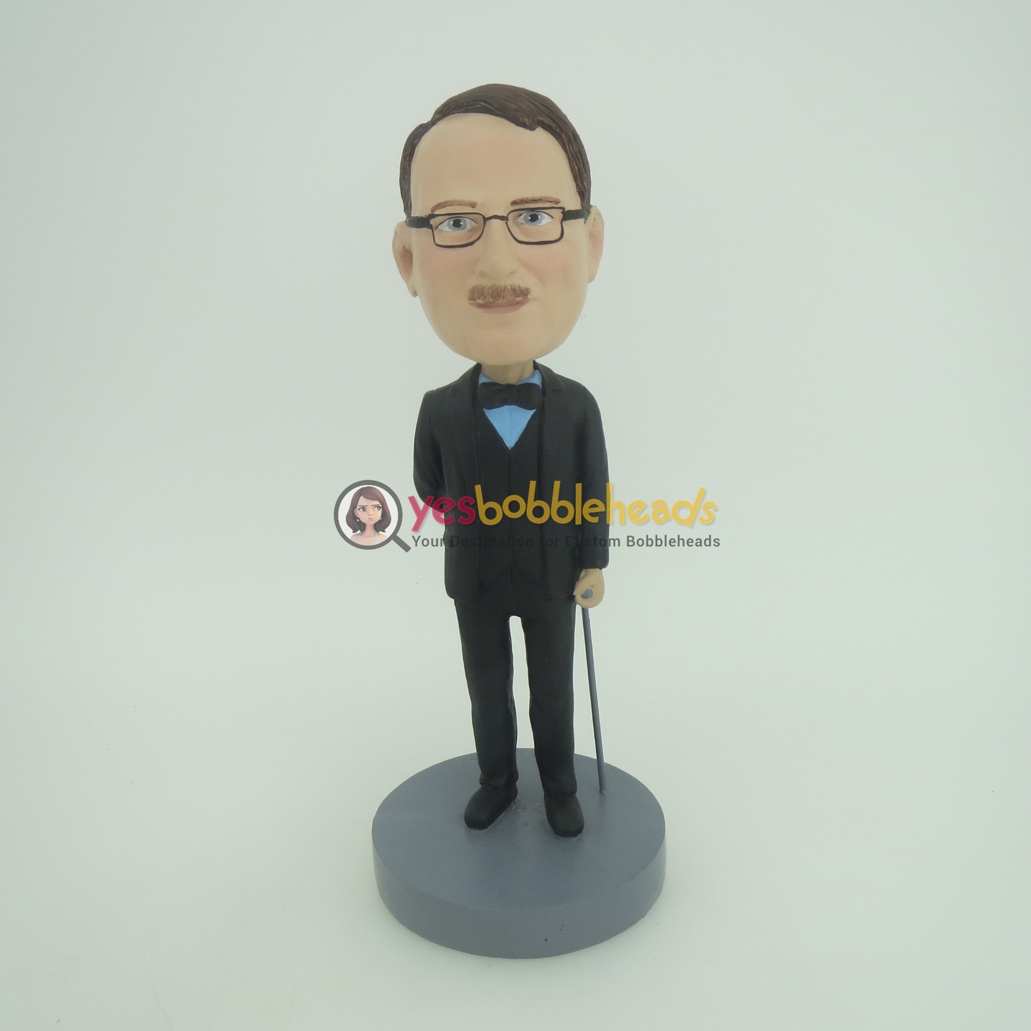 Picture of Custom Bobblehead Doll: Man In Pretty Formal Suit