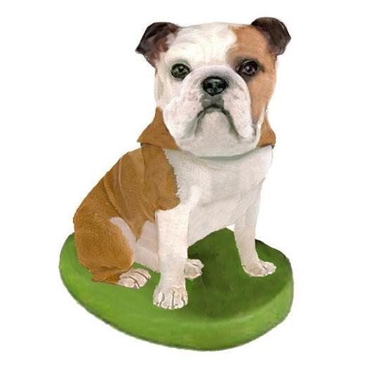 custom bobblehead doll pet dog bulldog yes bobbleheads custom
