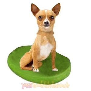 Picture of Custom Bobblehead Doll: Pet Dog Chihuahuas Fawn