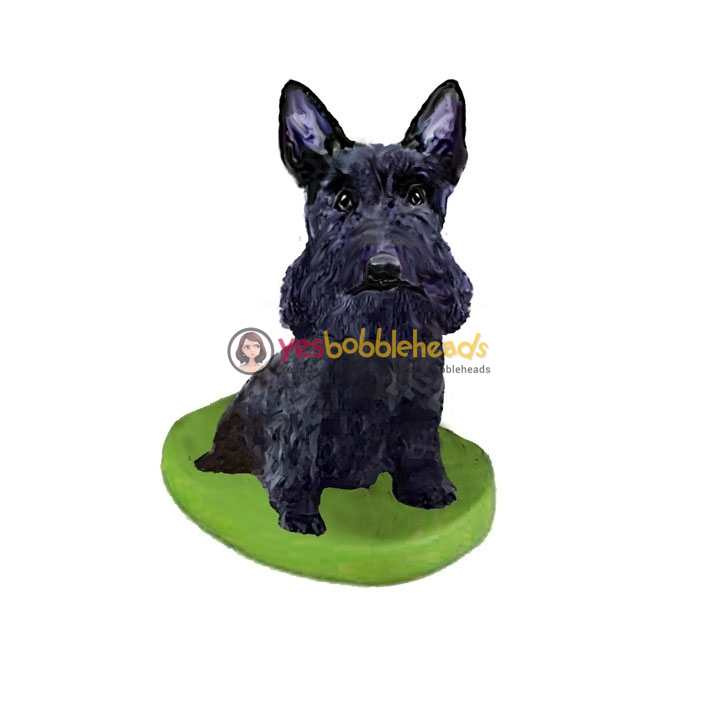 Picture of Custom Bobblehead Doll: Pet Dog Scottish Terrier