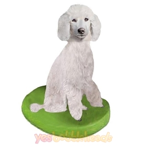 Picture of Custom Bobblehead Doll: Pet Dog Poodle White