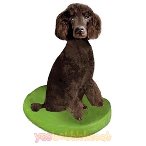Picture of Custom Bobblehead Doll: Pet Dog Poodle Brown