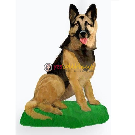 Picture of Custom Bobblehead Doll: Pet Dog German Shepherd