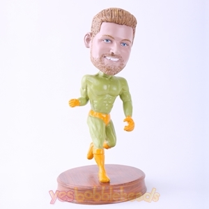 Picture of Custom Bobblehead Doll: Green Skin Muscle Man