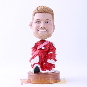 Picture of Custom Bobblehead Doll: Red Costume Man