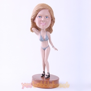 Picture of Custom Bobblehead Doll: Sexy Girl in Bikini