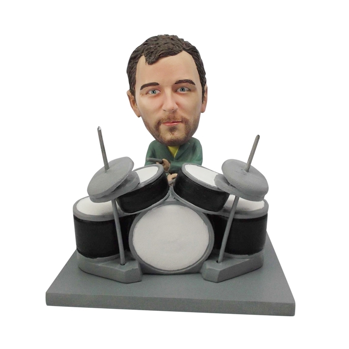 Picture of Custom Bobblehead Doll: Cool Playing Drummer