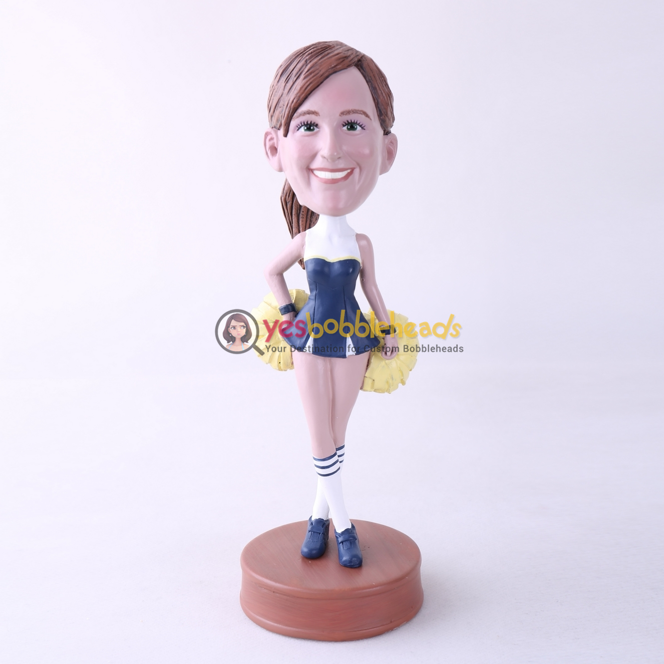 Picture of Custom Bobblehead Doll: Cheerleader Dancer