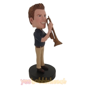 Picture of Custom Bobblehead Doll: Trumpet Player