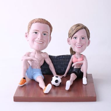 custom couple bobbleheads