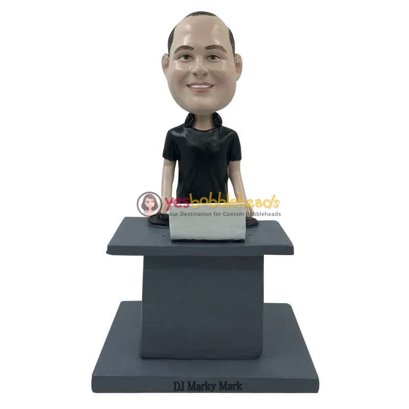 Picture of Custom Bobblehead Doll: DJ Playing