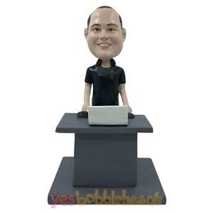 Picture of Custom Bobblehead Doll: DJ Playing